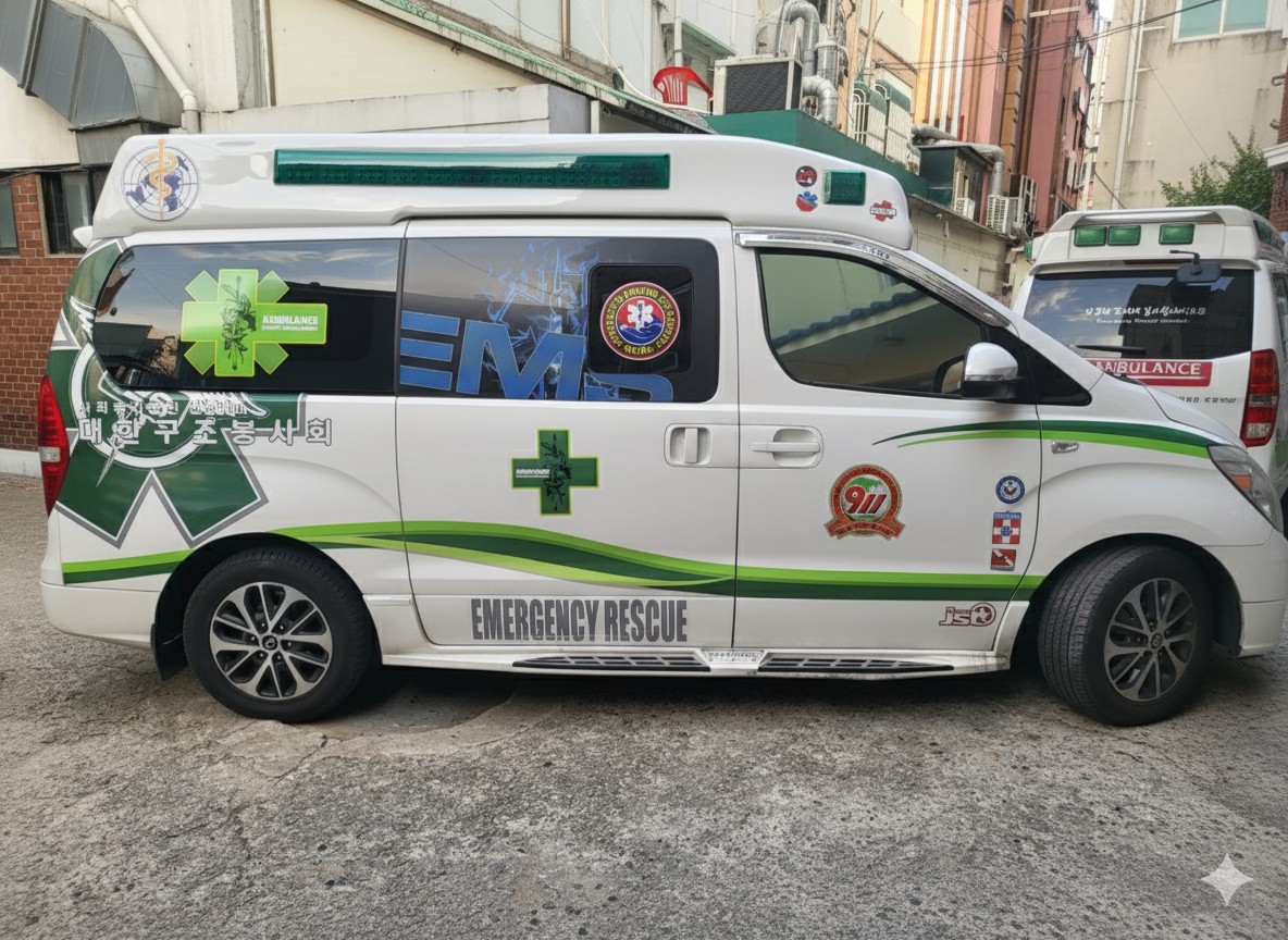 이송 차량 및 전문 인력